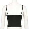Basic Solid Camis Summer Casual Sleeveless Spaghetti Strap Top Women Harajuku All-match Cropped Tops Y2k Vintage Clothing
