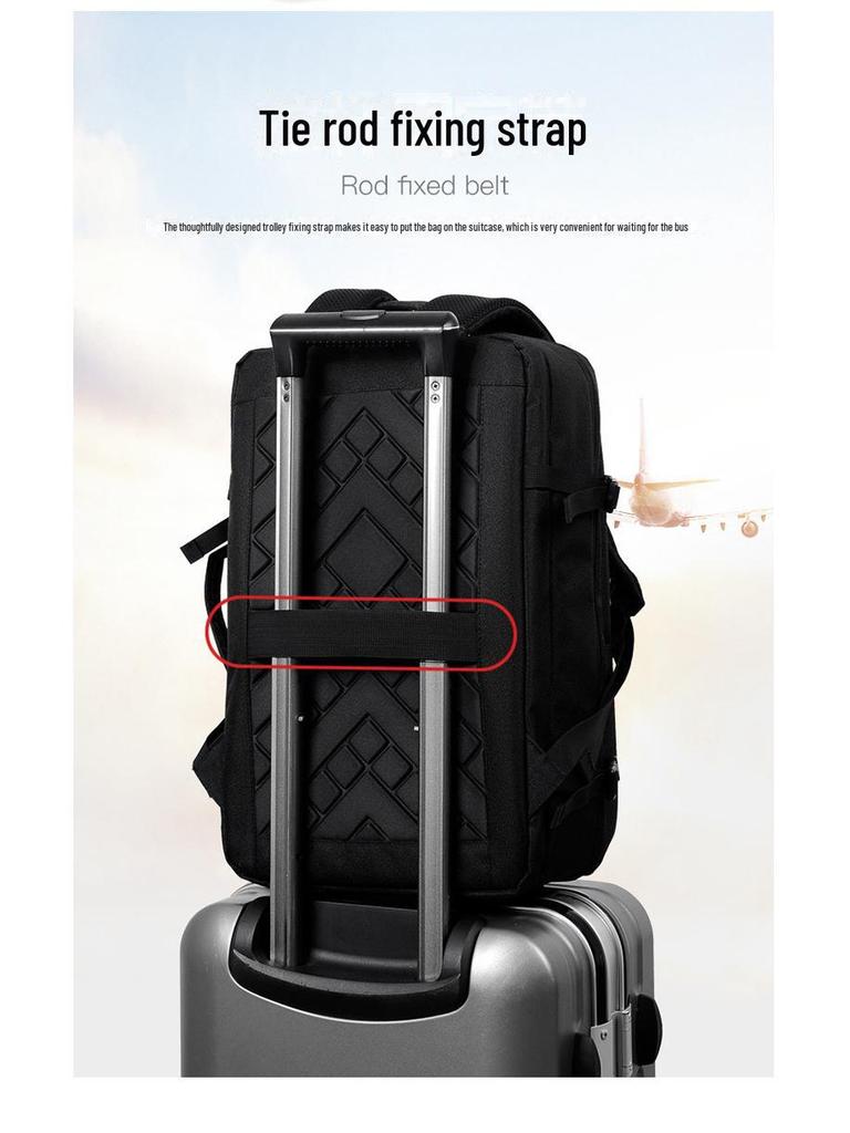 High-End Waterproof Unisex Fashion Backpack for Travel, Business, and School