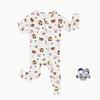 Bamboo Fiber Cartoon Baby Romper Jumpsuit Bodysuit