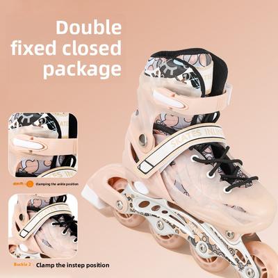 Kinder Profi Inline Rollschuhe Anfänger Herren und Damen Erwachsene Hartschale Schützende Skating Rollschuhe