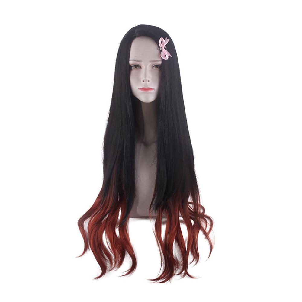 black wig 100cm