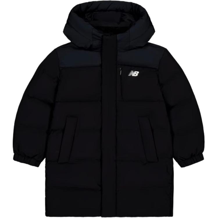 New Balance NB Down Jacket Black Kids 7PE4E093-BK 130