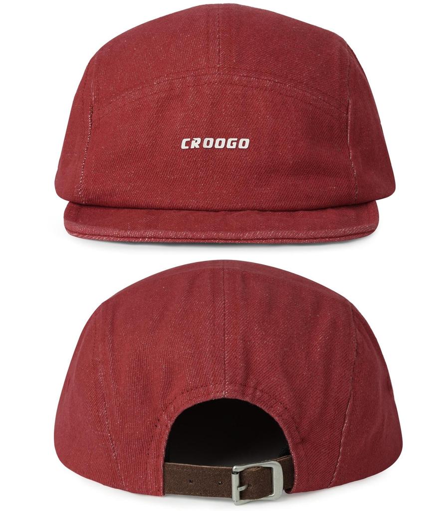 umpire cap with cute embroidered and a short Perfect for men and street style Adjustable Original Denim-style eyes, wired, brim. women's outfits.