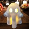 Cartoon Ghost Sculpture Lantern Resin Atmosphere Lamp Halloween Ghost Figurine Light  Courtyard