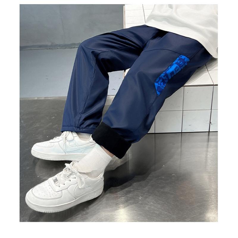 Kids Boys Thick Fleece Lined Windproof Outdoor Hiking Soft Shell Pants