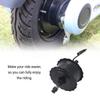 48V 750W Electric Bike Brushless Toothed Hub Motor Aluminum Alloy Rear Drive Hub Motor IP65 Waterproof for Modification Accessory