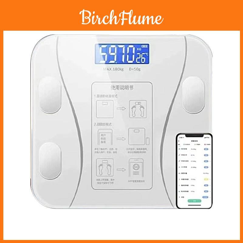 Bluetooth Smart Body Fat Scale With Water Content Testing For Home Use Adults