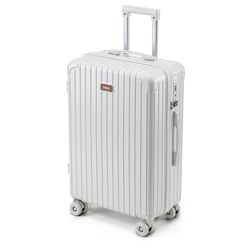 MINISO Multi-Functional Travel Suitcase with Cup Holder and TSA Lock