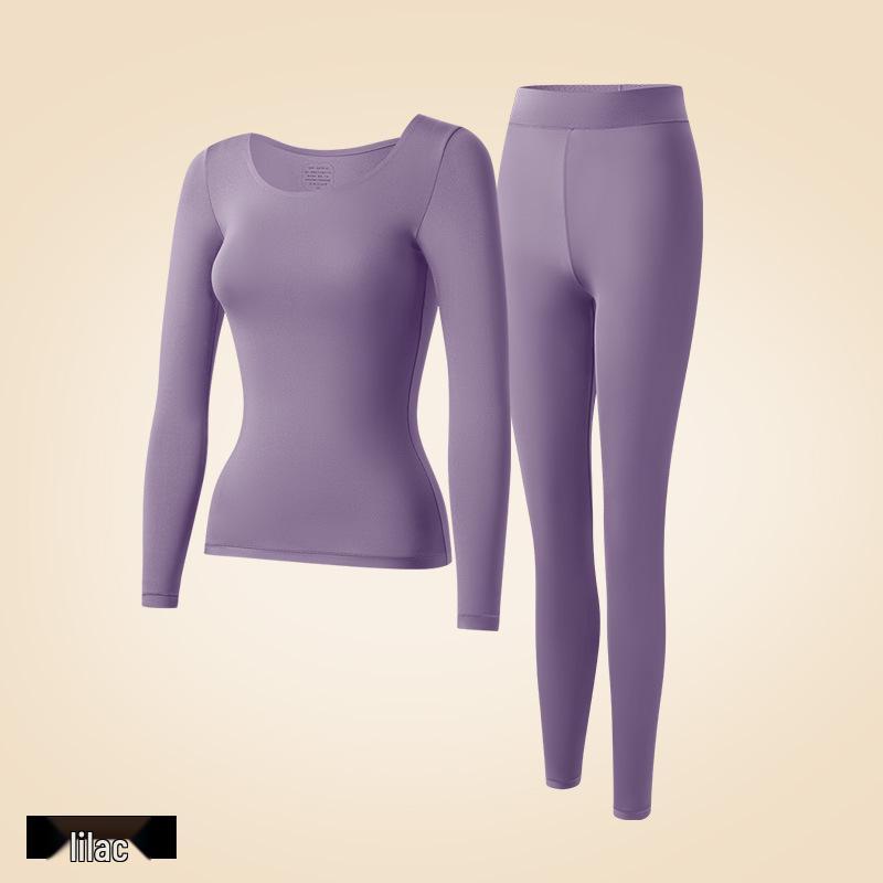 

Женский бесшовный теплый базовый слой с ароматом камелии - Осень/Зима XL (131-170 jin)