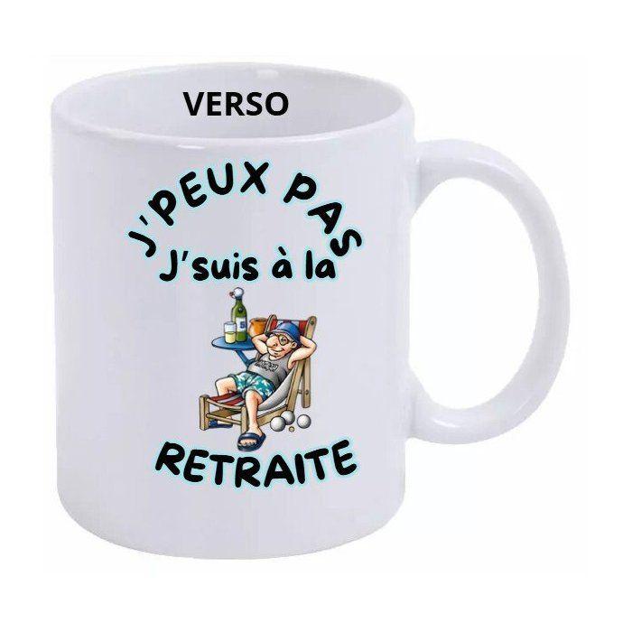 Mug Personnalisable - Céramique - 325 ml - Compatible Micro-onde - Lave-Vaisselle - Design Contemporain