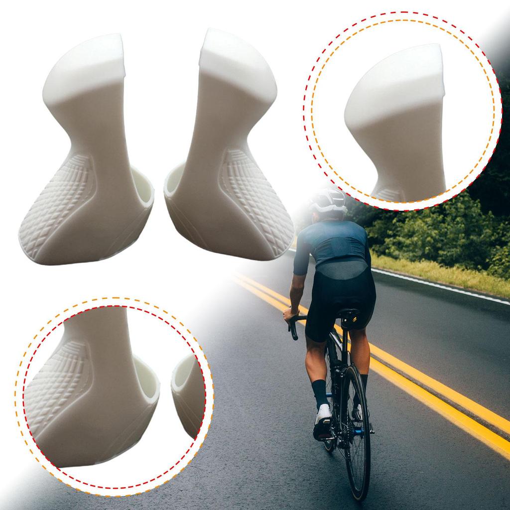 2 Stück Fahrrad Schalthebelabdeckungen Rennrad Bremshebelhauben für R2000/R3000 Zubehör Rutschfest