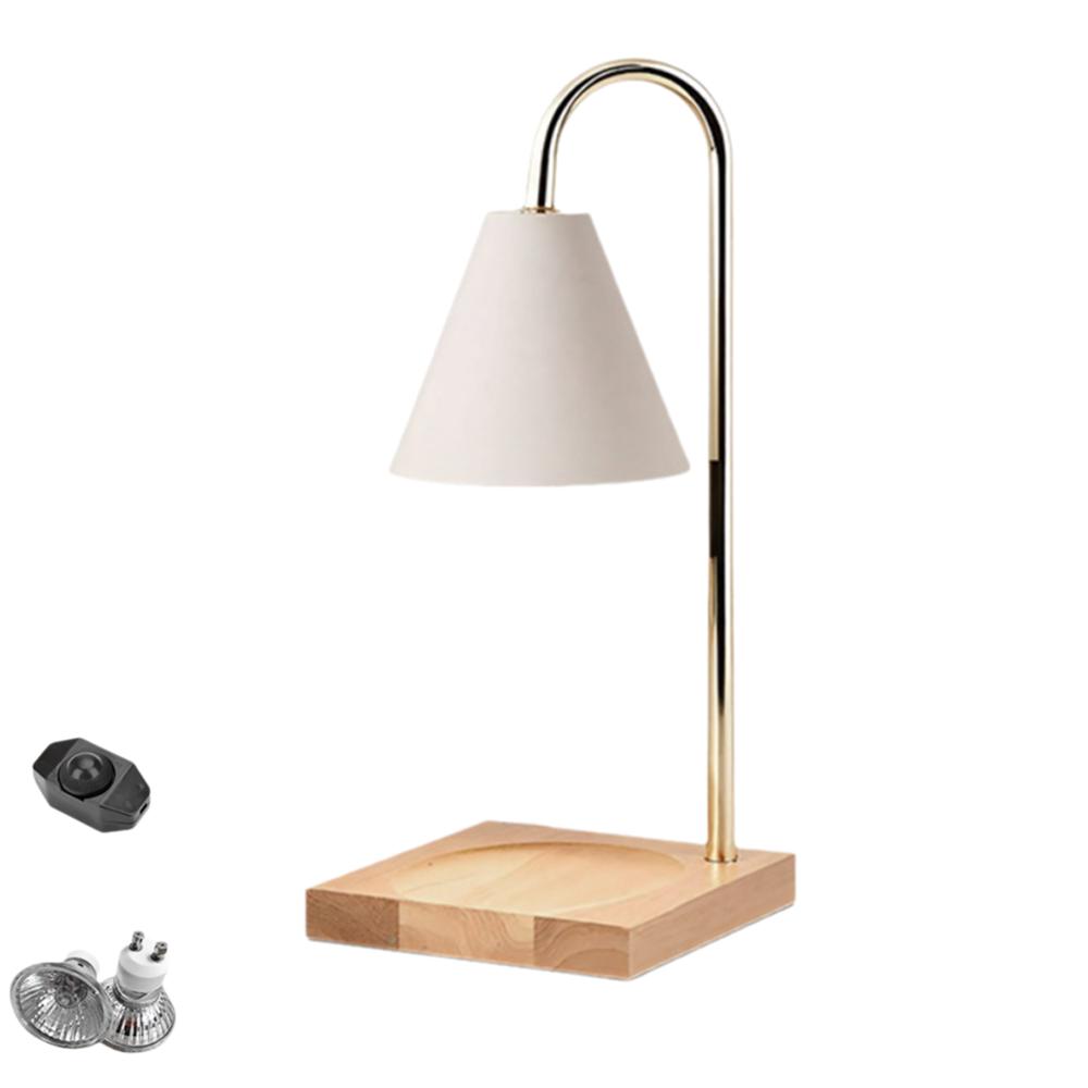 Creative LED Aromatherapy Lamp Adjustable Brightness Plug-In Table Lamp with 2 Light Bulb Home Decoration Night Light Bedroom