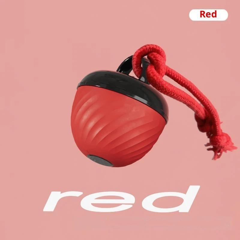 Smart Dog Toy Ball Electronic Interactive Pet Toy Moving Ball Rope Usb 3 Modes Automatic Moving Bouncing For Puppy Chew Products