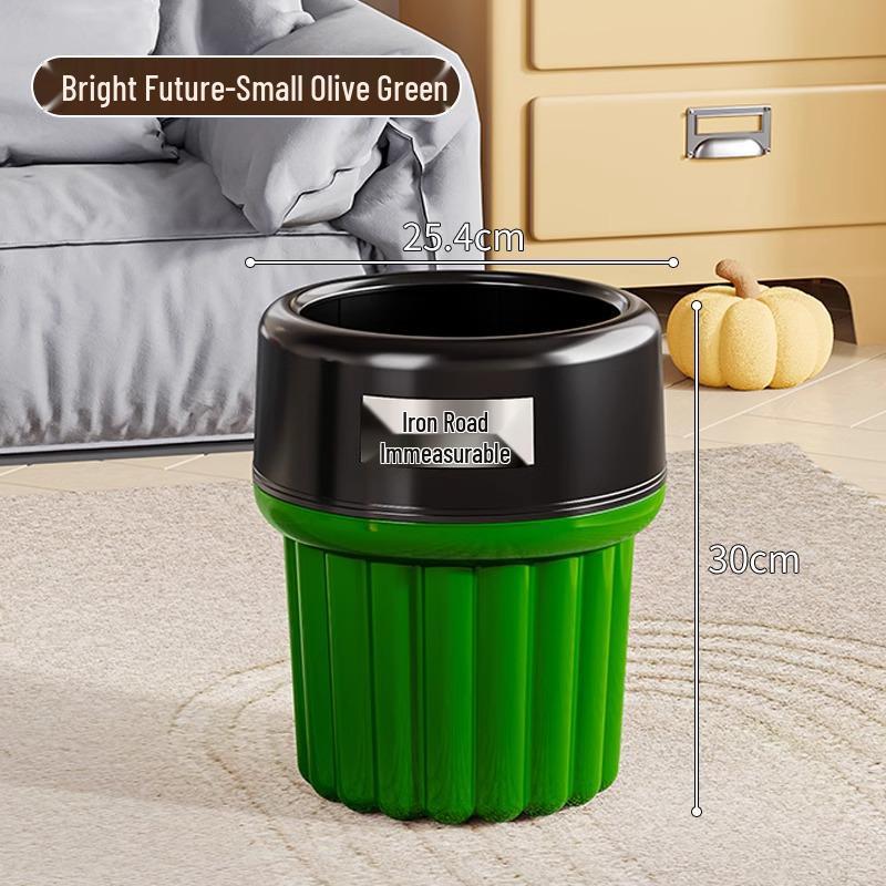 Luxury Large Capacity Trash Can for Home, Kitchen, Office & Bathroom - 2025 Model