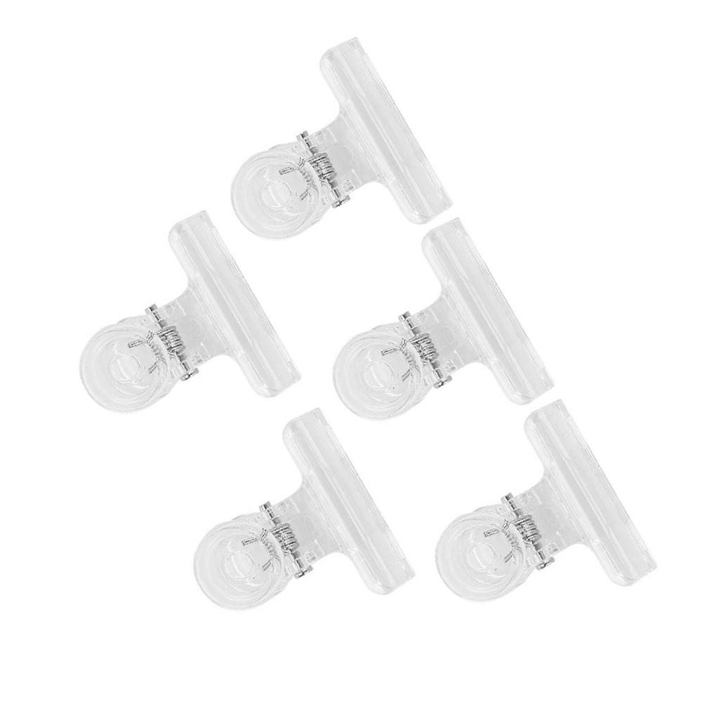 5pcs 4 Colors C Curve Nail Extension Clips Multifunctional Plastic Nail Art Accessories