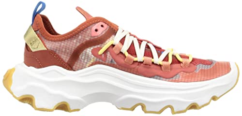 Sorel Kinetic Breakthrough Techlace NL4691 Women's Sneakers, Size 24.5cm, Warp Red, Glaze