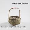 Handmade Bamboo Woven Mini Basket