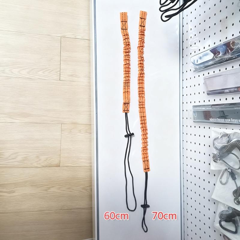 Thicken Tool Lanyard Rope with Fixed Hose Clamps Working Anti-Falling Safety Rope Tool Tethers Lanyard Easy to Use
