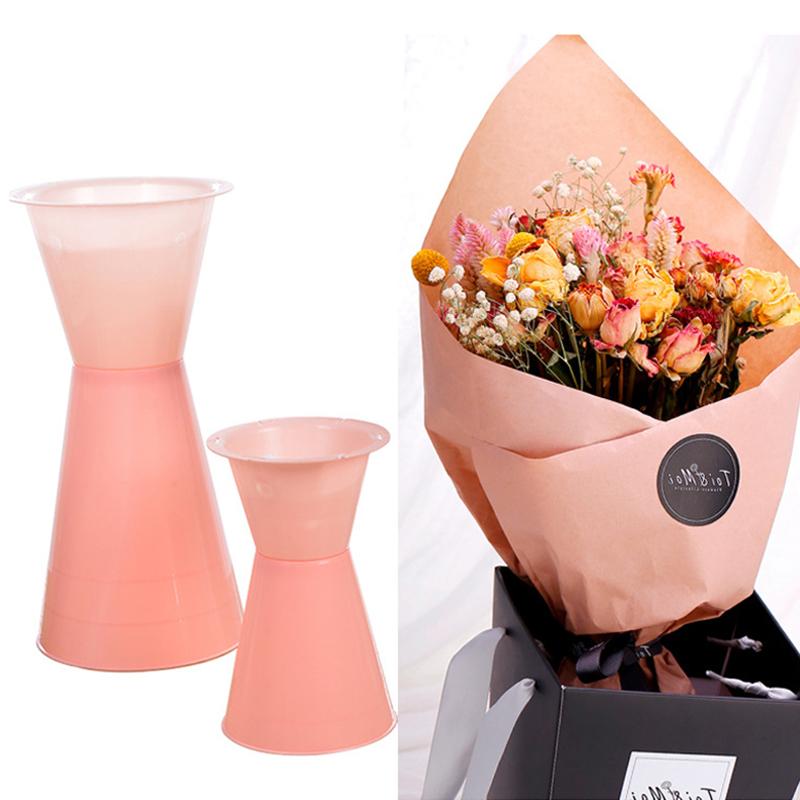 Vases Sword Bucket Bouquet Bottom Holder For Wedding Decorations Diy Wedding Flower Floral Rack Bridal Accessories