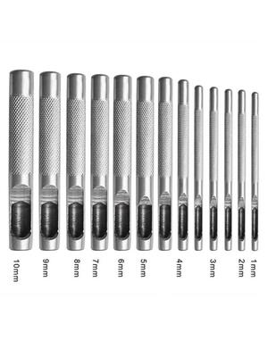 10 szt. 1~10 mm Ręczny dziurkacz do dziur w paskach skórzanych
