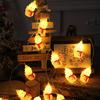 LED String Lights Christmas Hat Snowman Decoration Lights Christmas String Lights