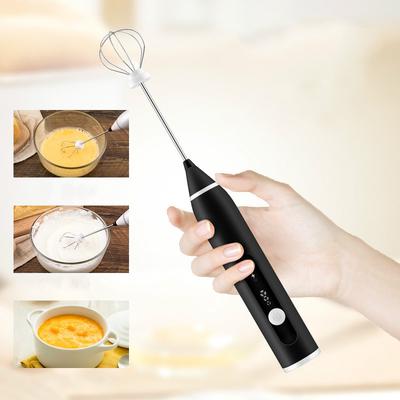 Αδιάβροχο Electric Milk Frother 2 Whisk Hand Milk Foamer Kitchen Mixer for Coffee Egg Beater Drinks