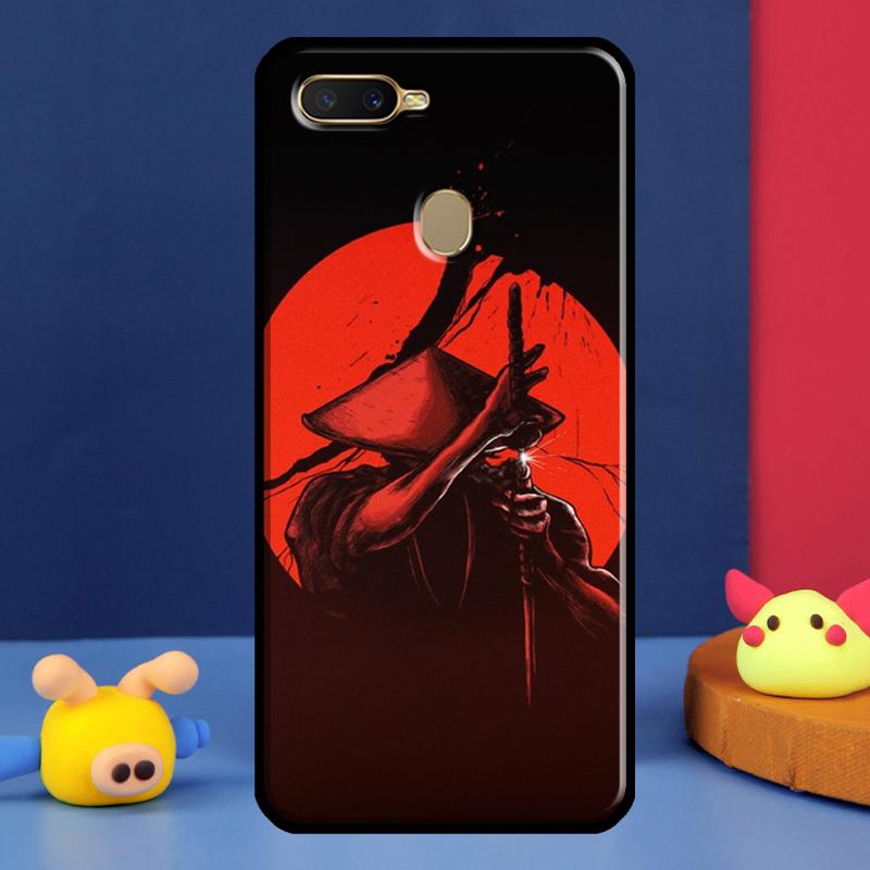 Japanese Samurai Warrior For Oppo A54 A57 S A78 A58 A98 A5 A9 A91 A15 A16 A17 A52 A72 A76 A96 A74 A94 A77 Phone Case
