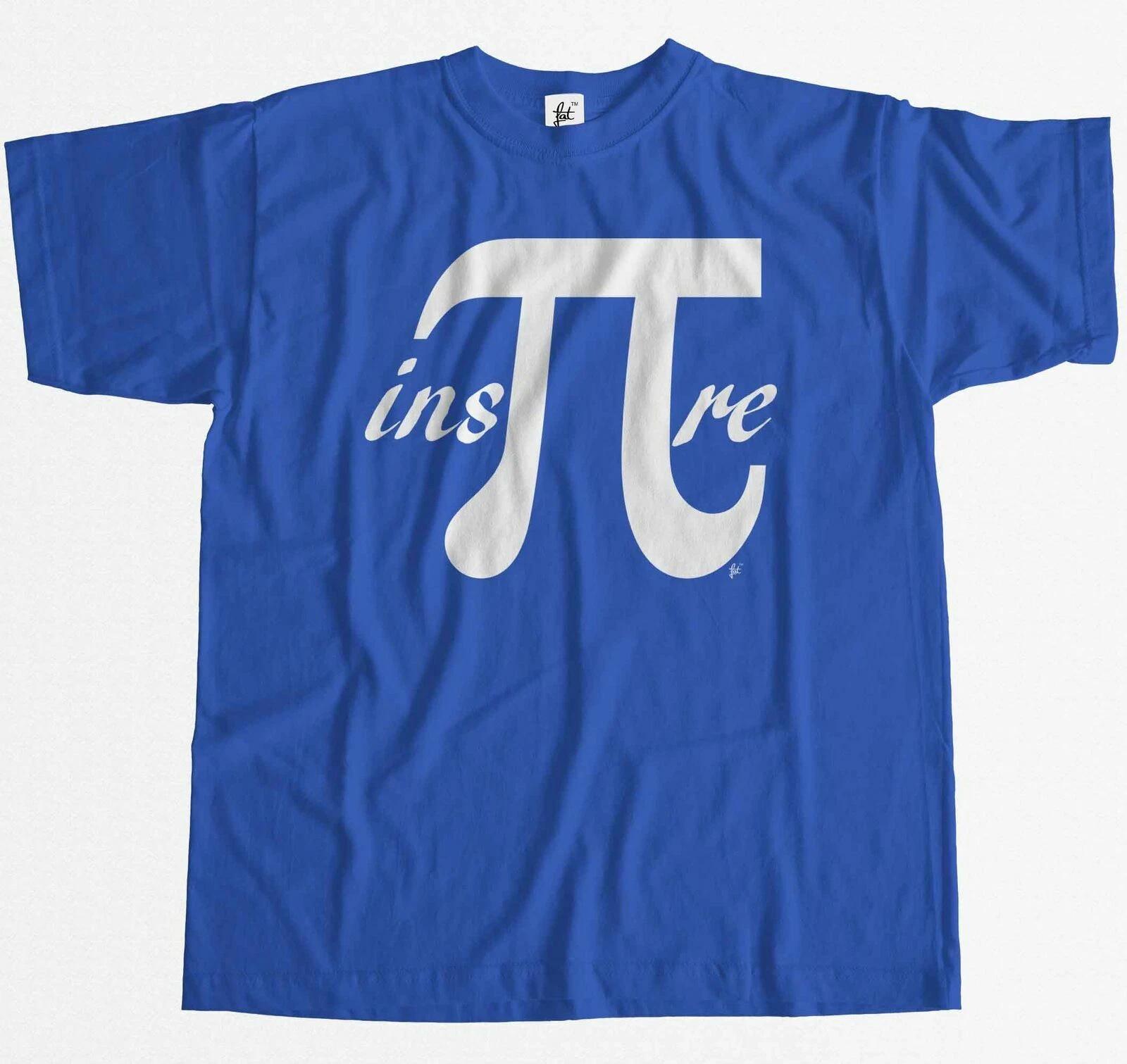 Inspire Hipster Funny Maths Geek Nerd Inspirational Mens T-Shirt L