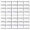 100Pcs Self Drilling Screw Stainless Steel Hex Washer Screws for Home Office Equipment