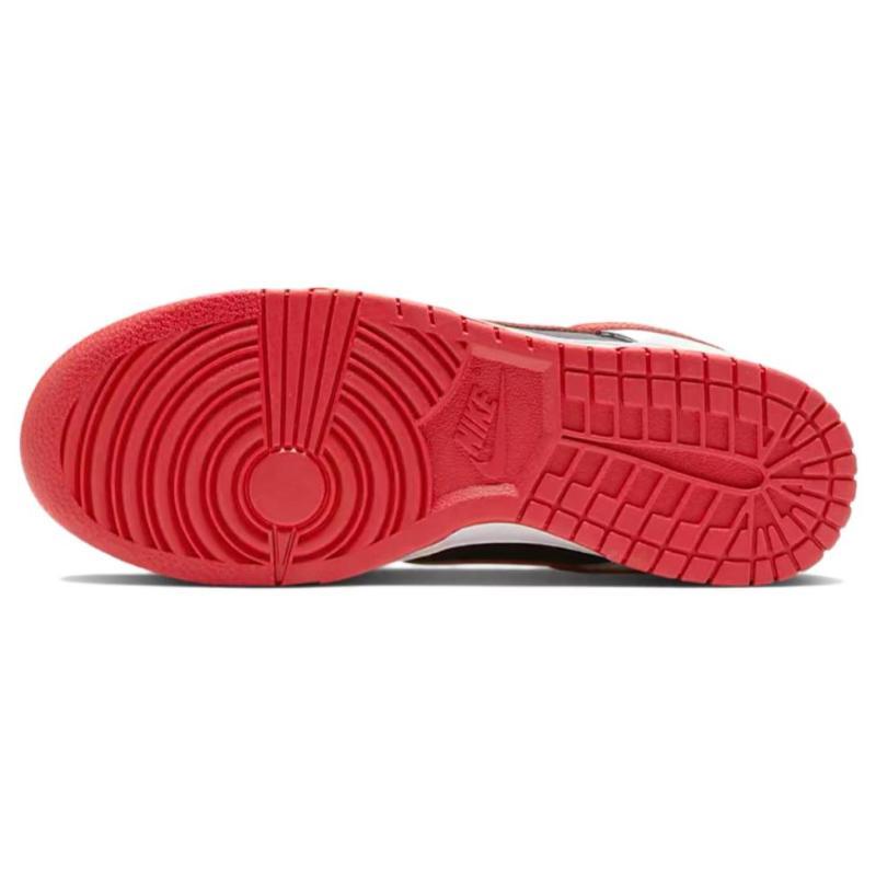 Nike Dunk Low Retro White Black University Red Skate Shoes Sneakers FD9762-061