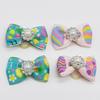 5Pcs Pet Hair Bows Cartoon Pattern Pet Grooming Accessory Elastic Pretty Dogs
