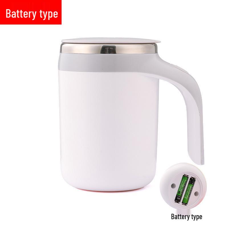 Automatic USB Rechargeable Magnetic Stirring Coffee Cup with 304 Stainless Steel, for Lazy Person