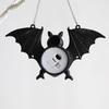 Halloween Glowing Bat Colorful Gradient Bat Lamp Hanging Ornament Pendant Party Scary Props For Home Decor