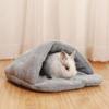 Fleece Pet Bed Sweat-absorbent Pet House Pet Assessories Sleeping Bag  Rabbit