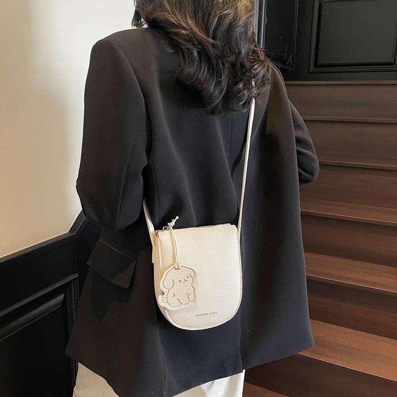 Summer Small Fresh Trend Saddle Bag New Simple Fashion Shoulder Bag High Sense Versatile Women's Bag