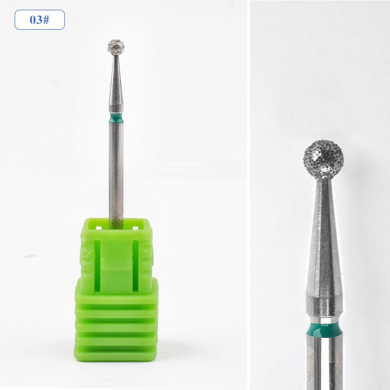 Ceramic Carbide Nail Drill Bits Milling Cutter For Manicure Set Mill Brush Manicure Machine Accessories for Removing Gel Varnish
