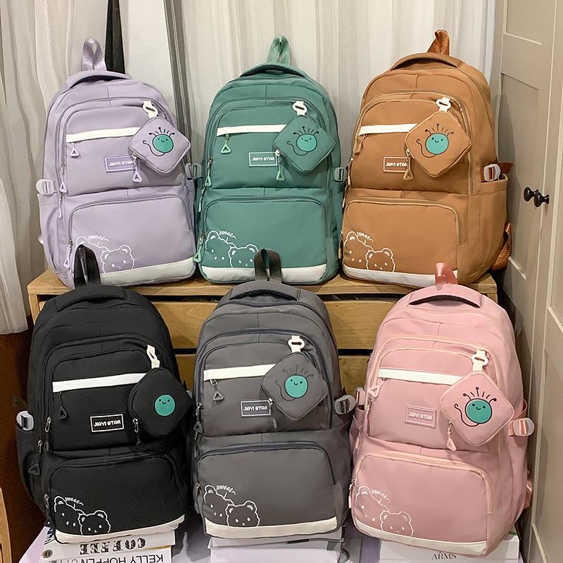 High-Value Large Capacity Girls' Backpack for High School & Travel