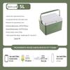 Linpan 5L Insulated Cooler Box