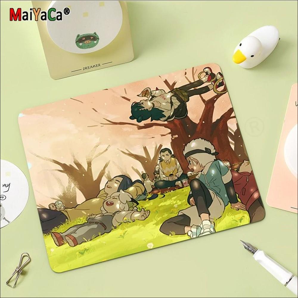 The Legend of LUOXIAOHEI Mousepad Rubber Small Thickened Mouse Pad Gaming Keyboard Table Mat Office Decor for PC Mouse Carpet