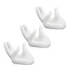 3Pcs Air Plant Holder Ceramics Airplants Holder Small Container Pots Hand Shape