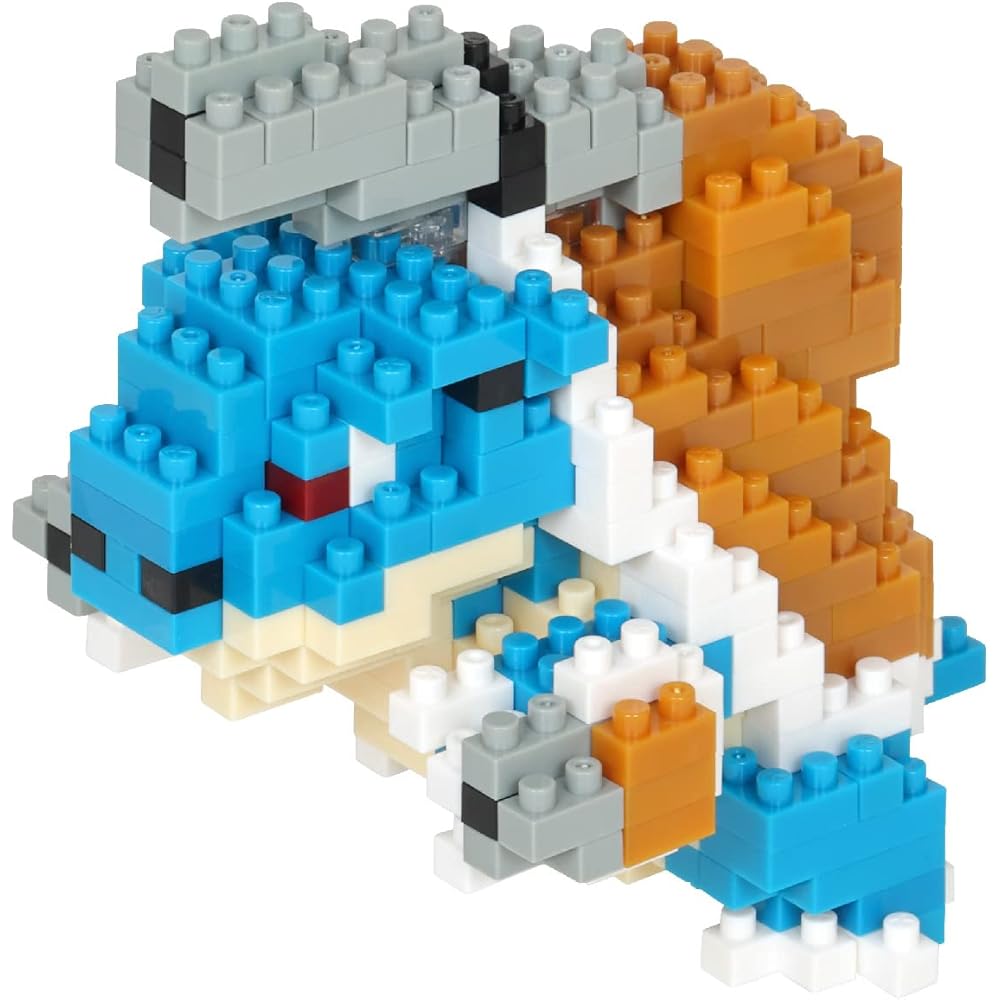 Kawada Nano Block Pocket Monster Mega Blastoise Building Set 150 Pieces