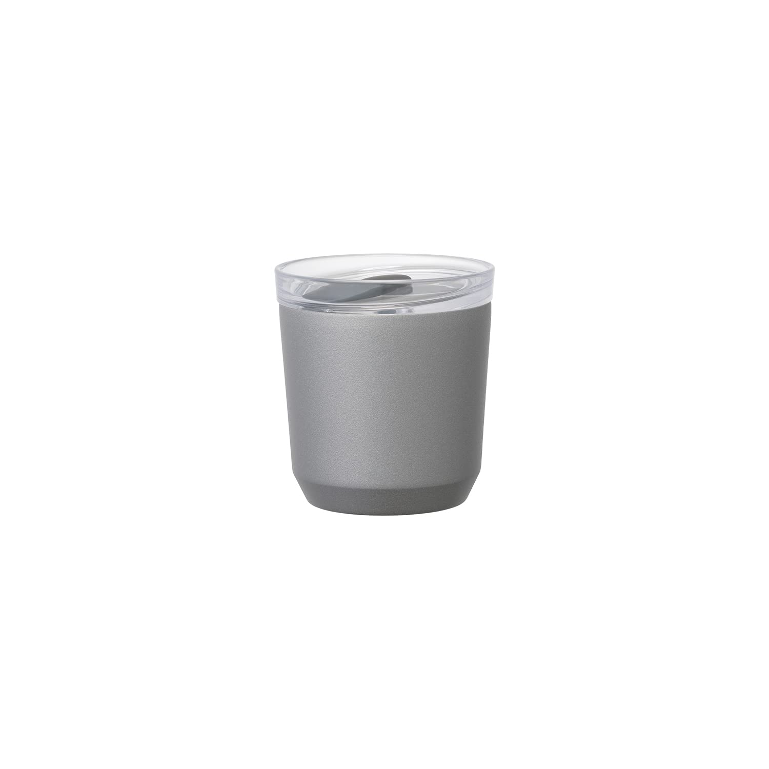 KINTO To-Go Tumbler 240ml Silver 20435 with Plug