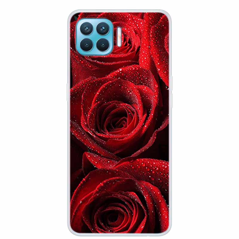 For OPPO Reno4 Lite Case Reno5 Lite Shockproof Soft silicone TPU Back Cover For OPPO Reno 5 4 Lite Phone Cases Case Cute Cartoon