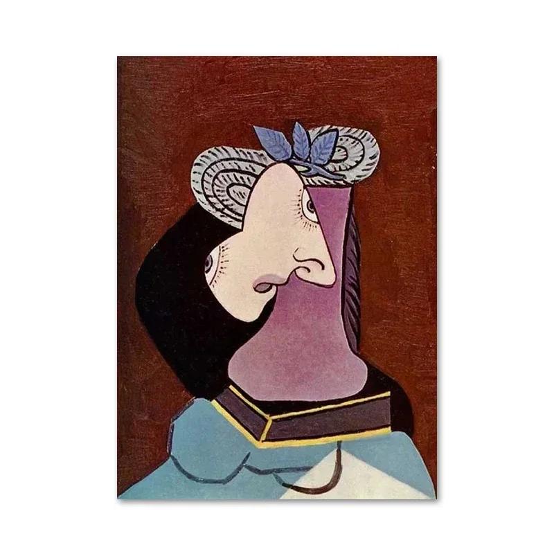 Famous Picasso Canvas Painting Abstract Graffiti Figure Poster Prints Wall Art Pictures for Living Room Home Decoration