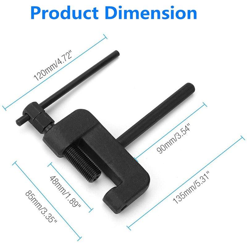 13 adet/set Abn Zincir Kırıcı Taşıma Çantası ile Zincir Kesici ve Perçinleyici Motosiklet Bisiklet Atv için