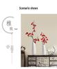 Artificial Plum & Peach Blossom Bonsai: Dried Flower Arrangement for Indoor Decoration