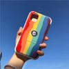 Pouzdro na telefon Rainbow Stripe pro Apple iPhone 14 13 12 Pro Max 11 6s 7 8 Plus XS MAX XR Mini 12pro silikonový kryt