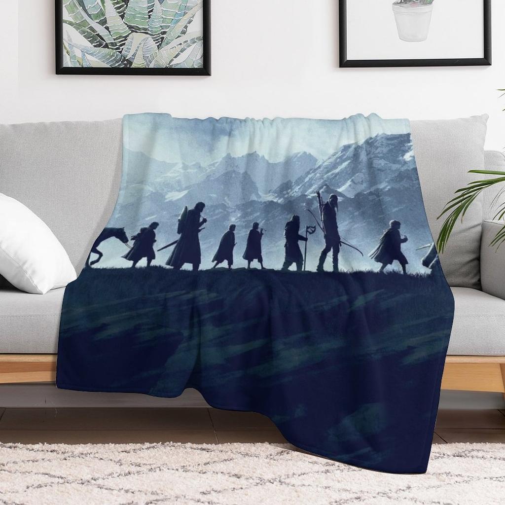 Fellowship Holy Throw Blanket Warm Plush Fuzzy Blanket for Living Room