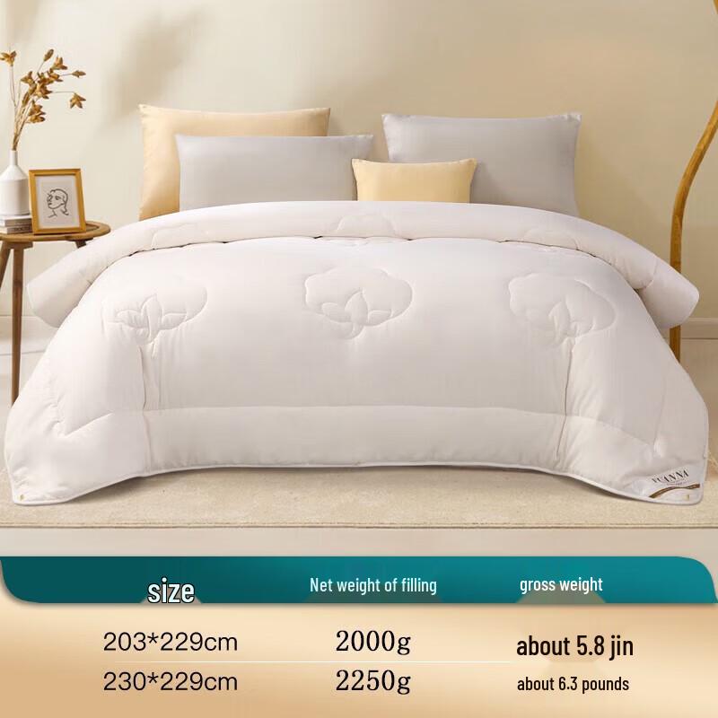 

FUANNA Brushed Winter Quilt (100% Cotton Fill)