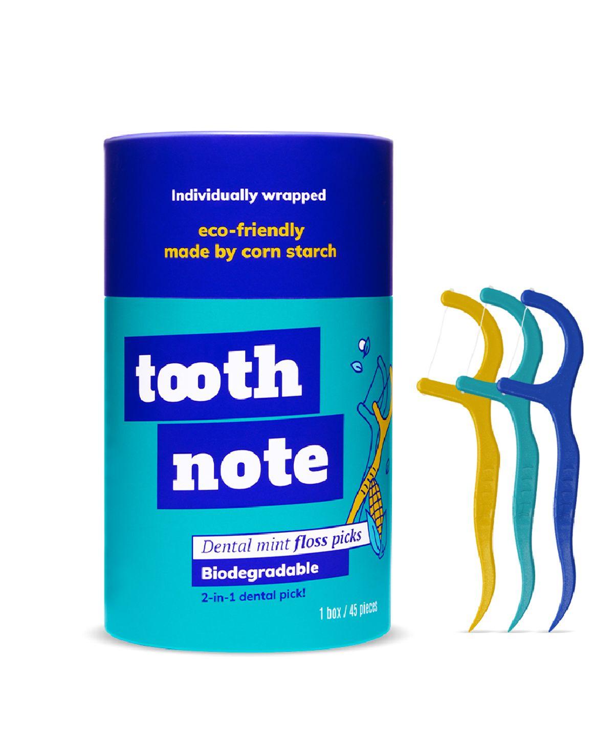 Dental Mint Disposable Dental Floss 1 Pack (45ea)